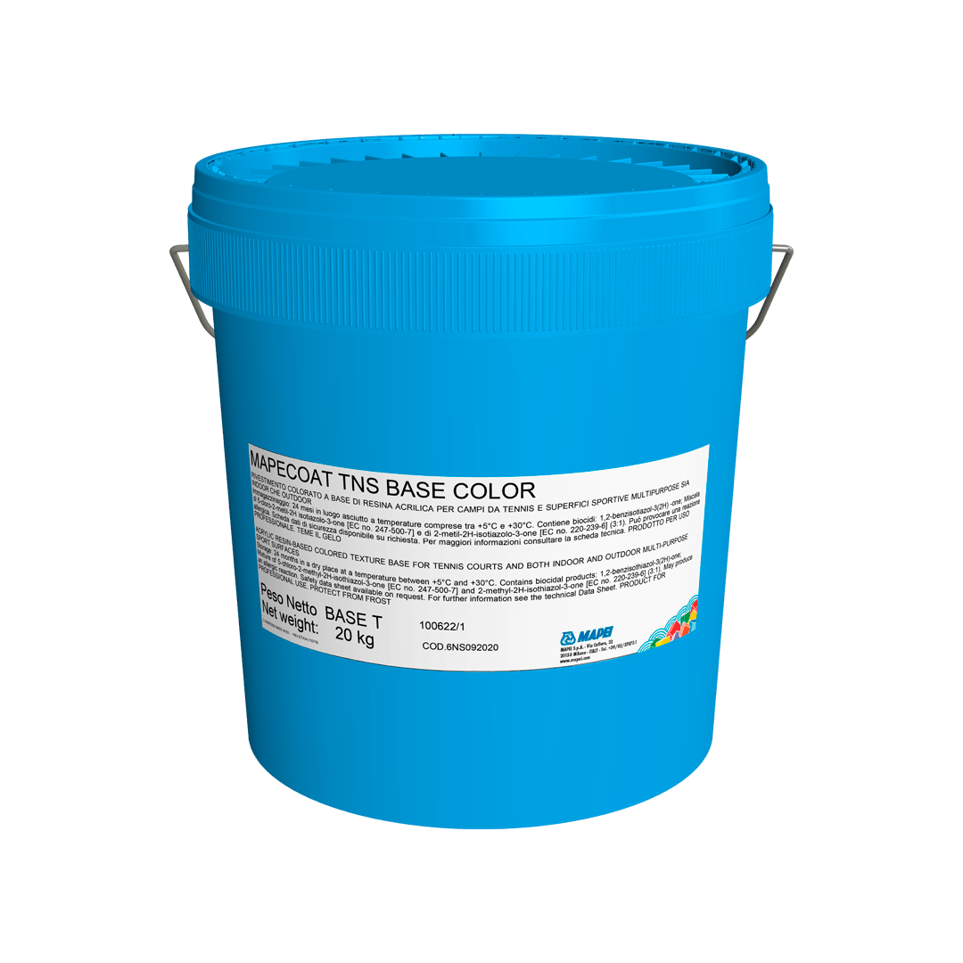 Revestimento intermédio colorido à base de resina acrílica Mapecoat TNS Mapei