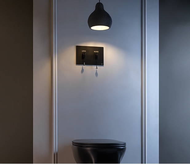 Less Is More Aço Inox Placas De Comando
