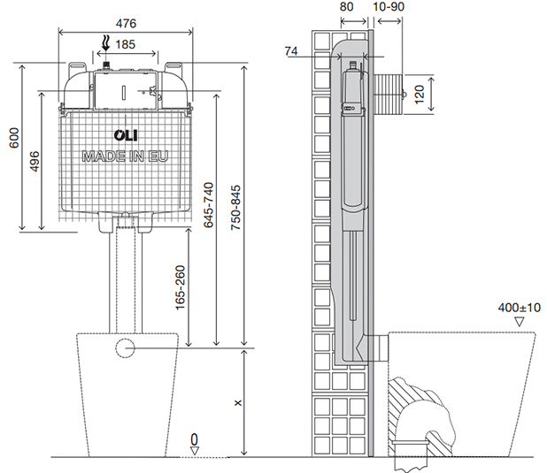 Oli74 Plus Autoclismos Interiores