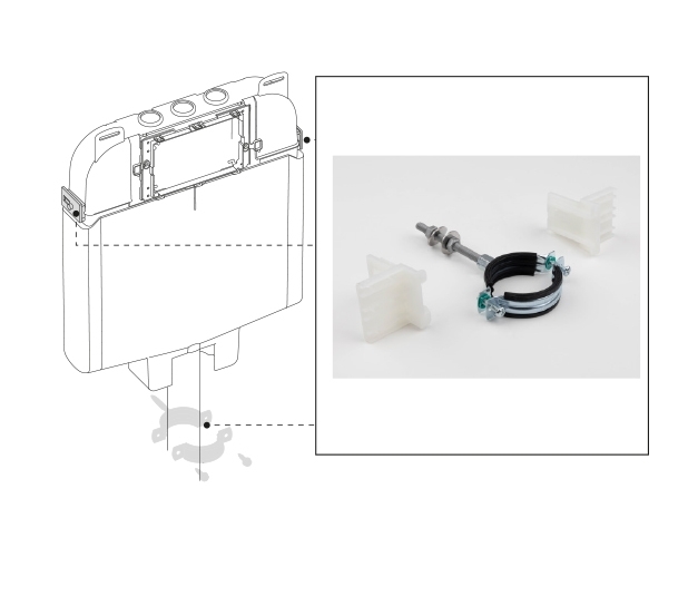 Kit Fixação Oli74 Plus Pladur Acessórios