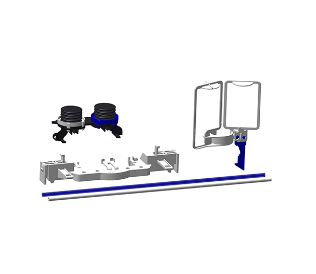 Kit Pneumático Quadra Plus Acessórios Oli