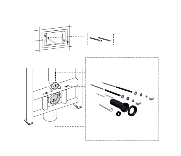 Kit De Prolongamento Autoclismos Interiores Acessórios Oli
