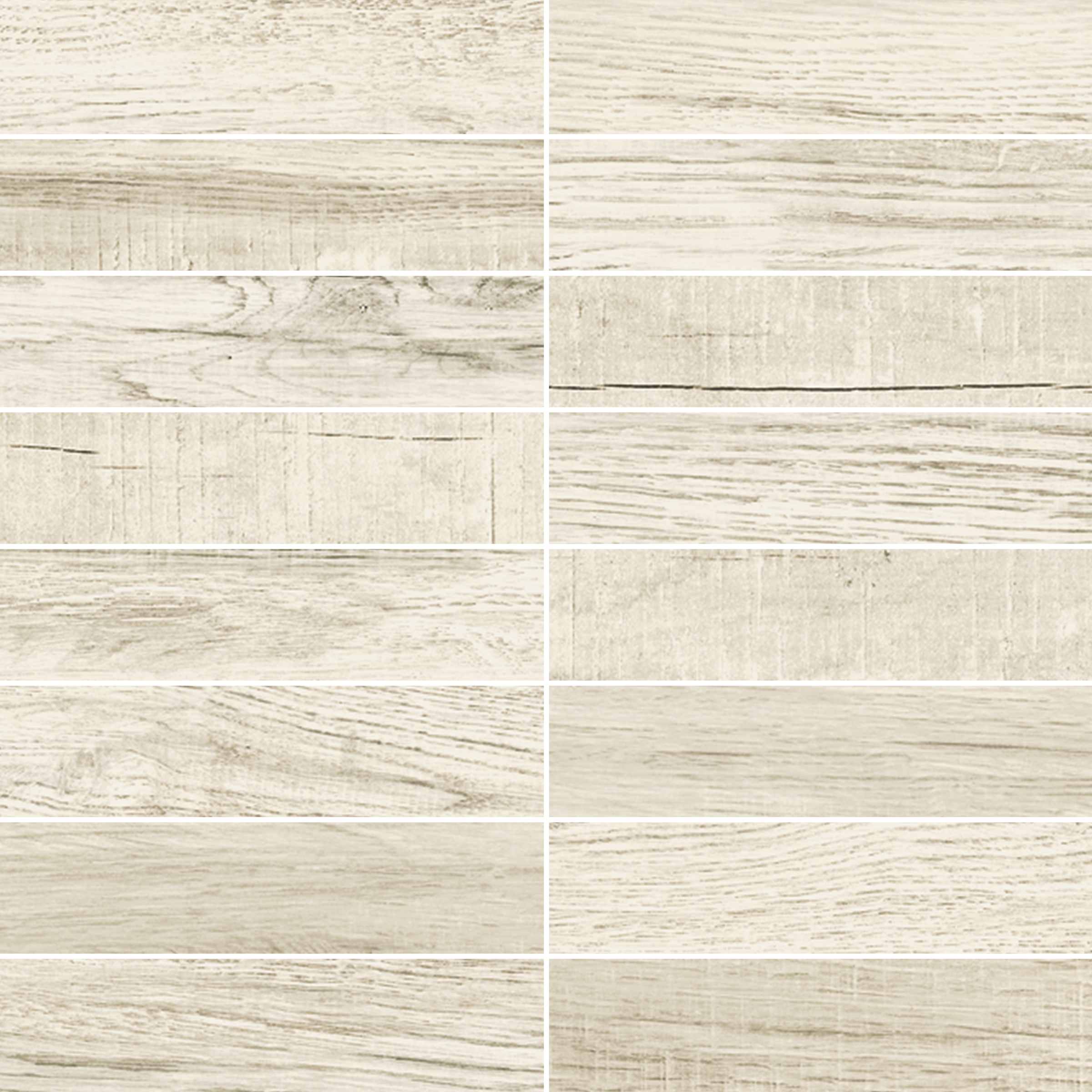 Grés Porcelânico Deepwood Decorado - Colado em Rede 297x297x10.5 Mate Grespor