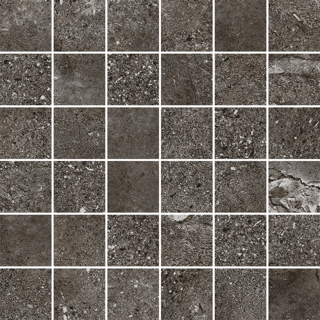Grés Porcelânico Gemstone Decorado - Colado em Rede 297x297x9.2 Mate Grespor