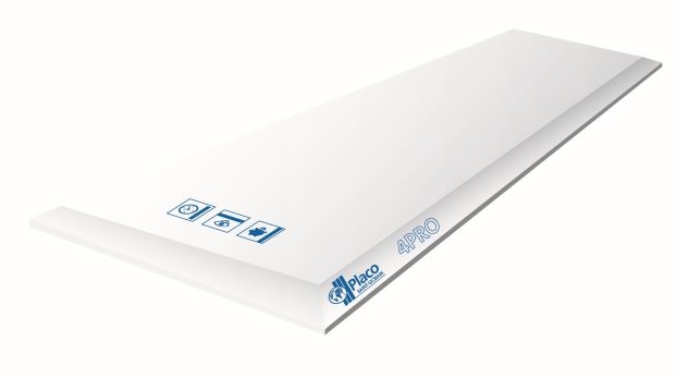 4PRO® - Placa de gesso laminado standard (do tipo A) - PLACO