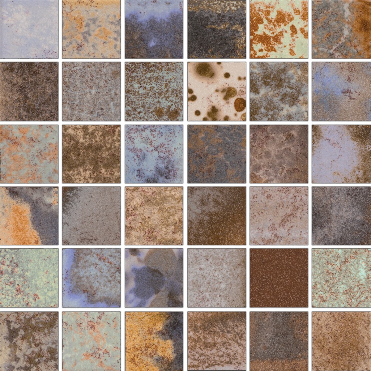 Grés Vidrado Mosaic True 30x30 (4,5x4,5) Semi-brilho Recer