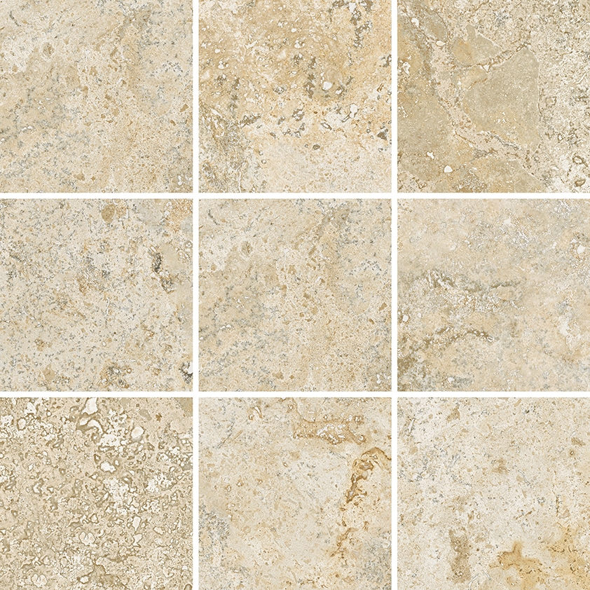 Grés Vidrado Rapolano (CL) M10x10 Natural Recer Natural M100x100 mm 6 mm Não