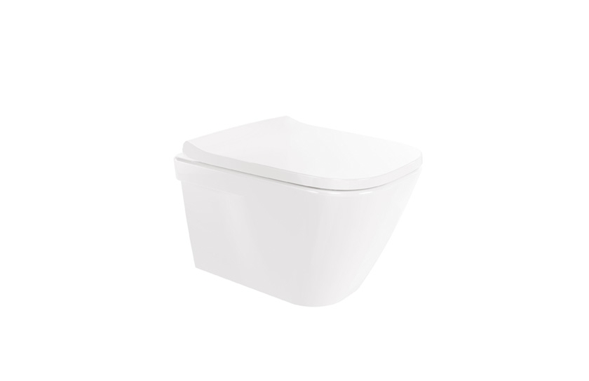 Sanita suspensa Look com fixação oculta e Rimflush 504x347x335 mm