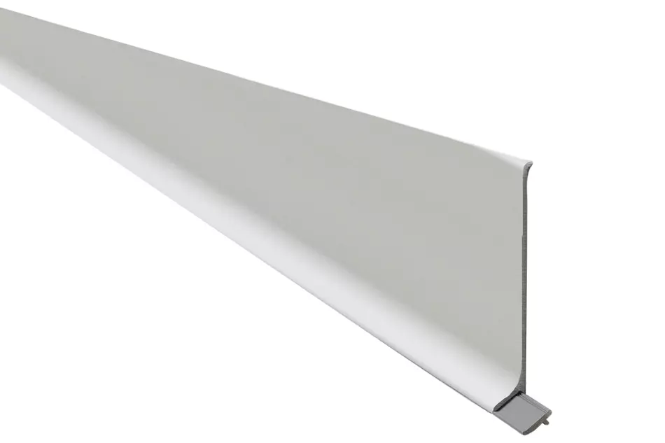 Perfil de rodapé decorativo Schlüter-DESIGNBASE-SL-AE Perfil de rodapé decorativo alumínio anodizado natural mate alumínio 2,5 m