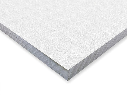 Placa Knauf com uma lamina de PVC colada à face visível Placa Vinil VTR 9,5 KNAUF VINILO